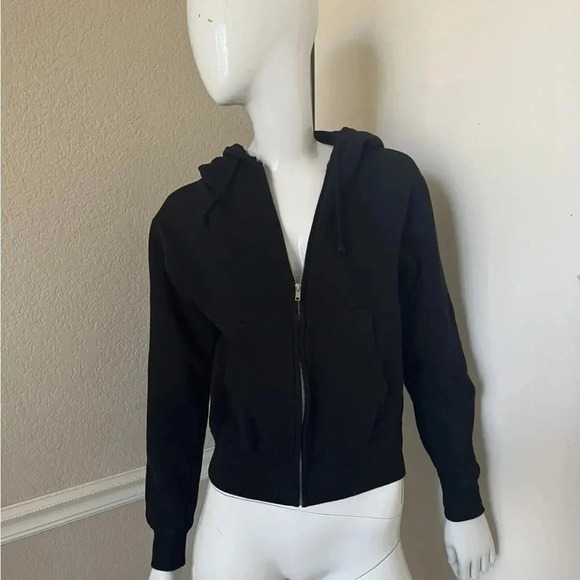 Stussy RARE collectors zip up hoodie black uplift lotus flower size medium - Picture 14 of 14